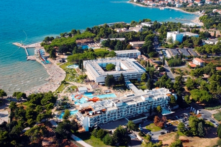 Hrvatska Grad Zadar panorama hotela Falkensteiner na Boriku